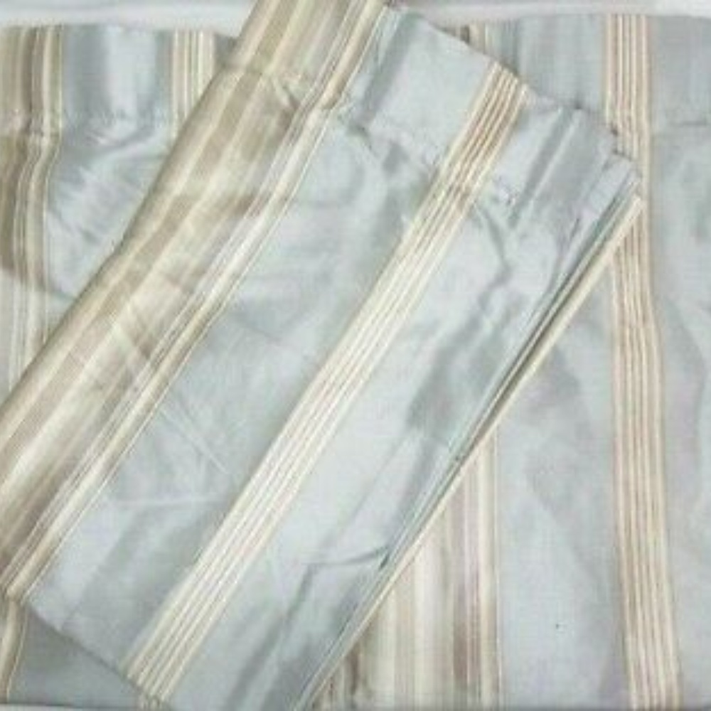 Pottery Barn Cole Curtains, four panels 50x84